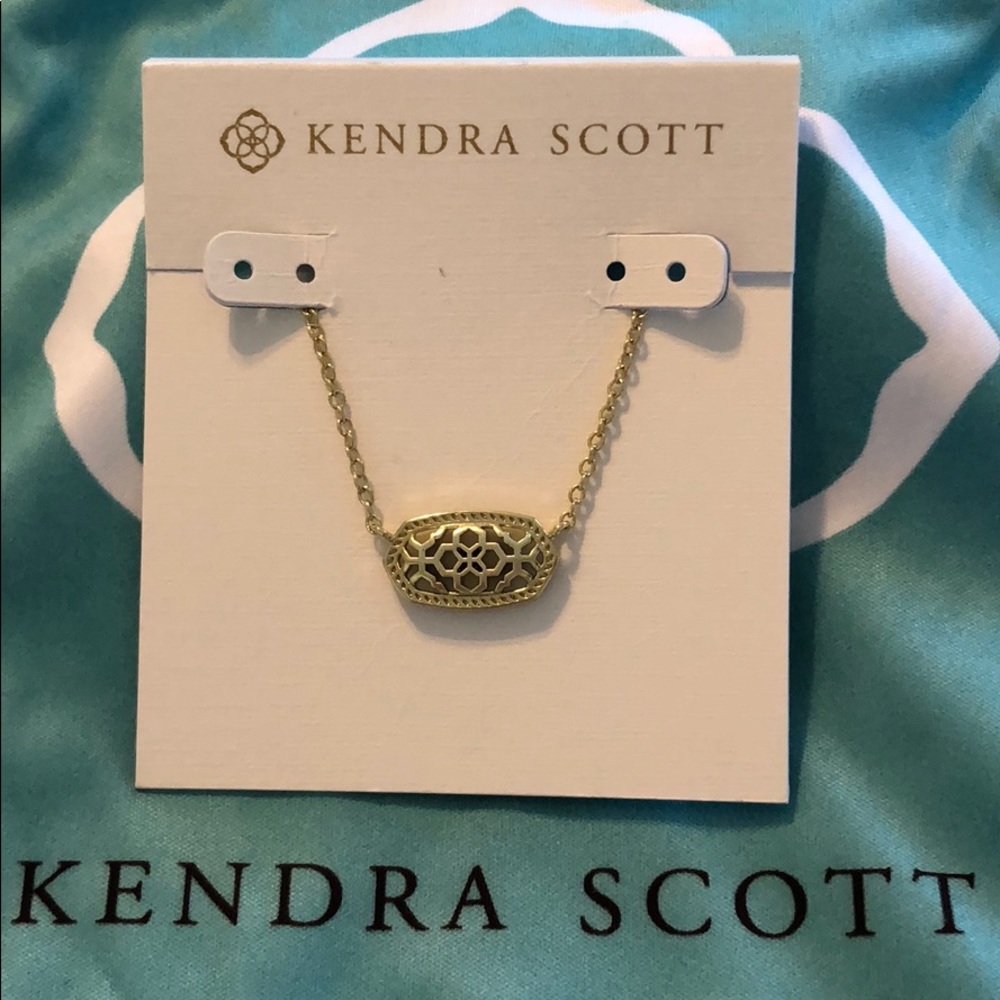 Kendra Scott Elisa Gold Filigree